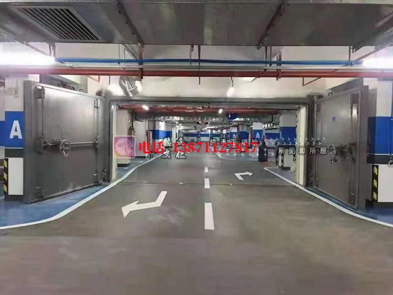 铝合金高档大门密闭防护门